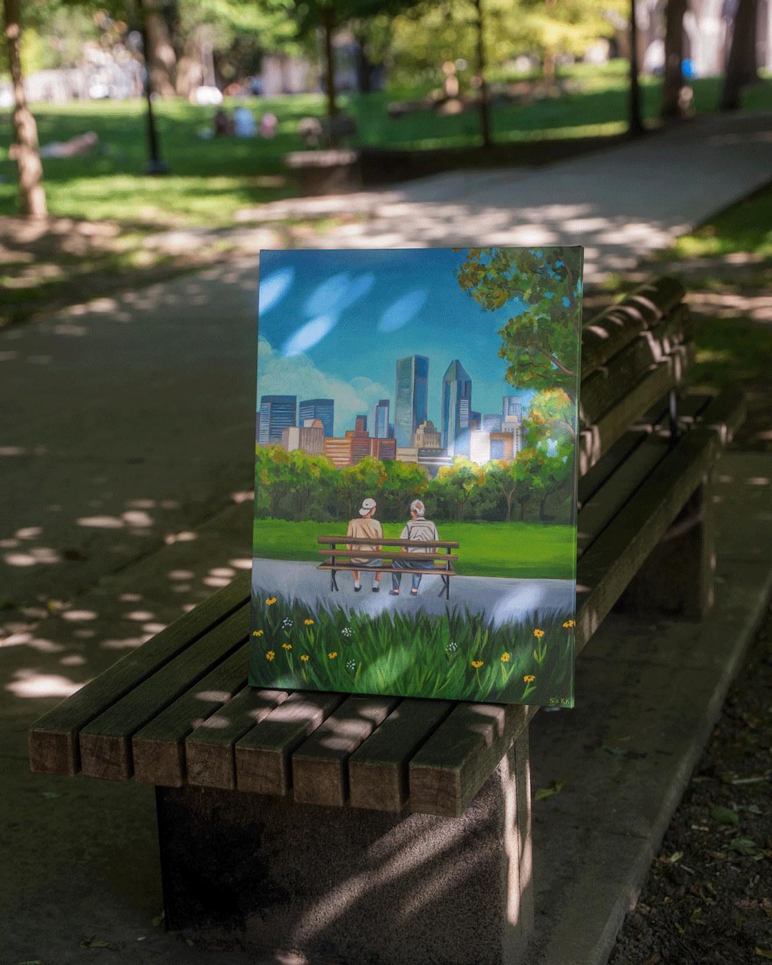 A Conversation About Life Canvas Print - SprouhtPrintify