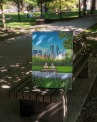 A Conversation About Life Canvas Print - SprouhtPrintify