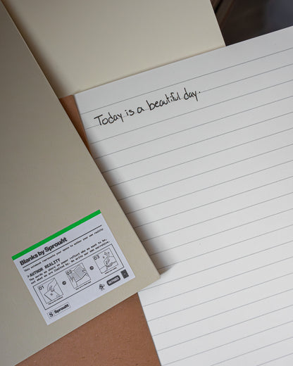 Blank Notebook Set - SprouhtSprouht