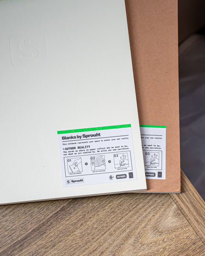 Blank Notebook Set - SprouhtSprouht