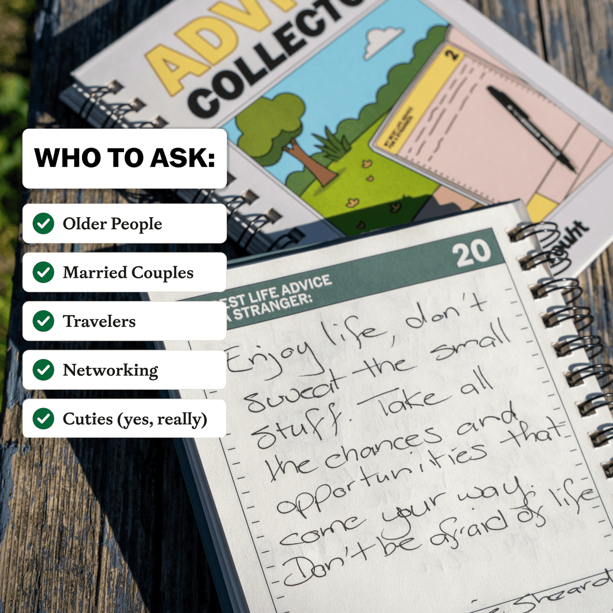 Advice Collector Journal - SprouhtSprouht