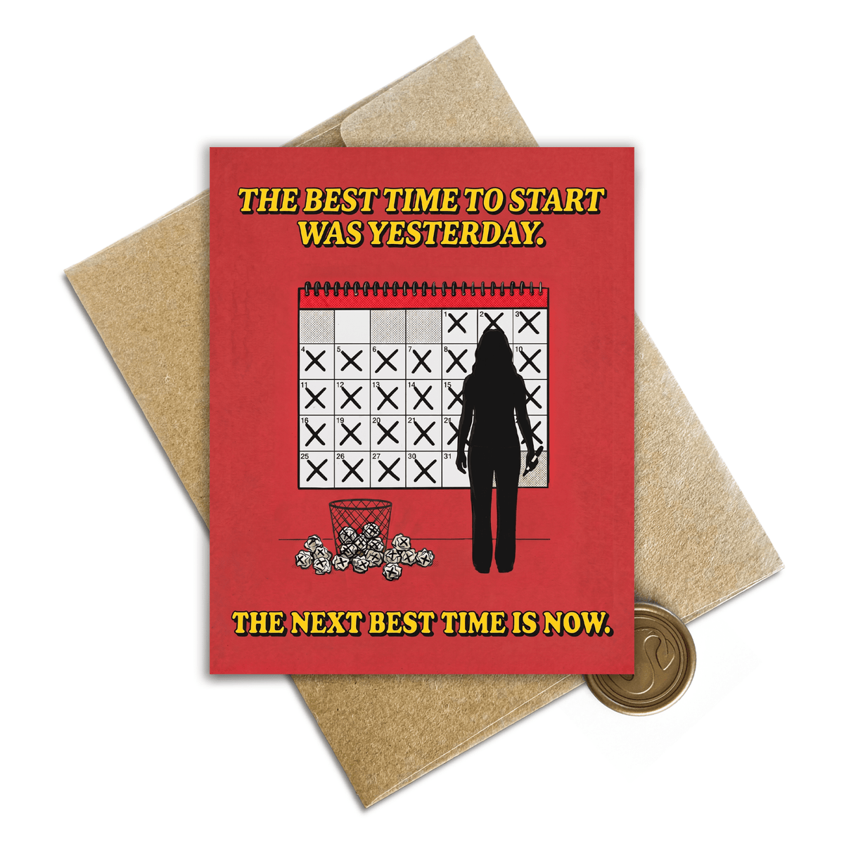 New Year's Resolutions Greeting Card - SprouhtSprouht