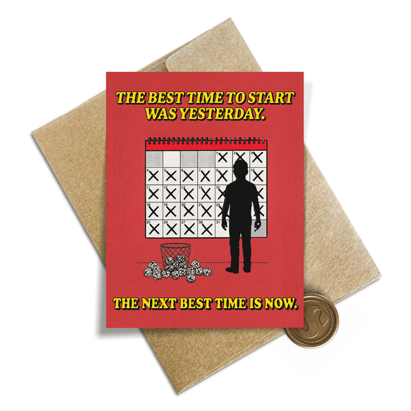 New Year's Resolutions Greeting Card - SprouhtSprouht