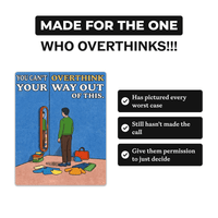 Overthinking Greeting Card - SprouhtSprouht