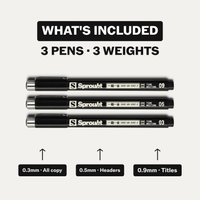 Japanese Pen Set - SprouhtSprouht