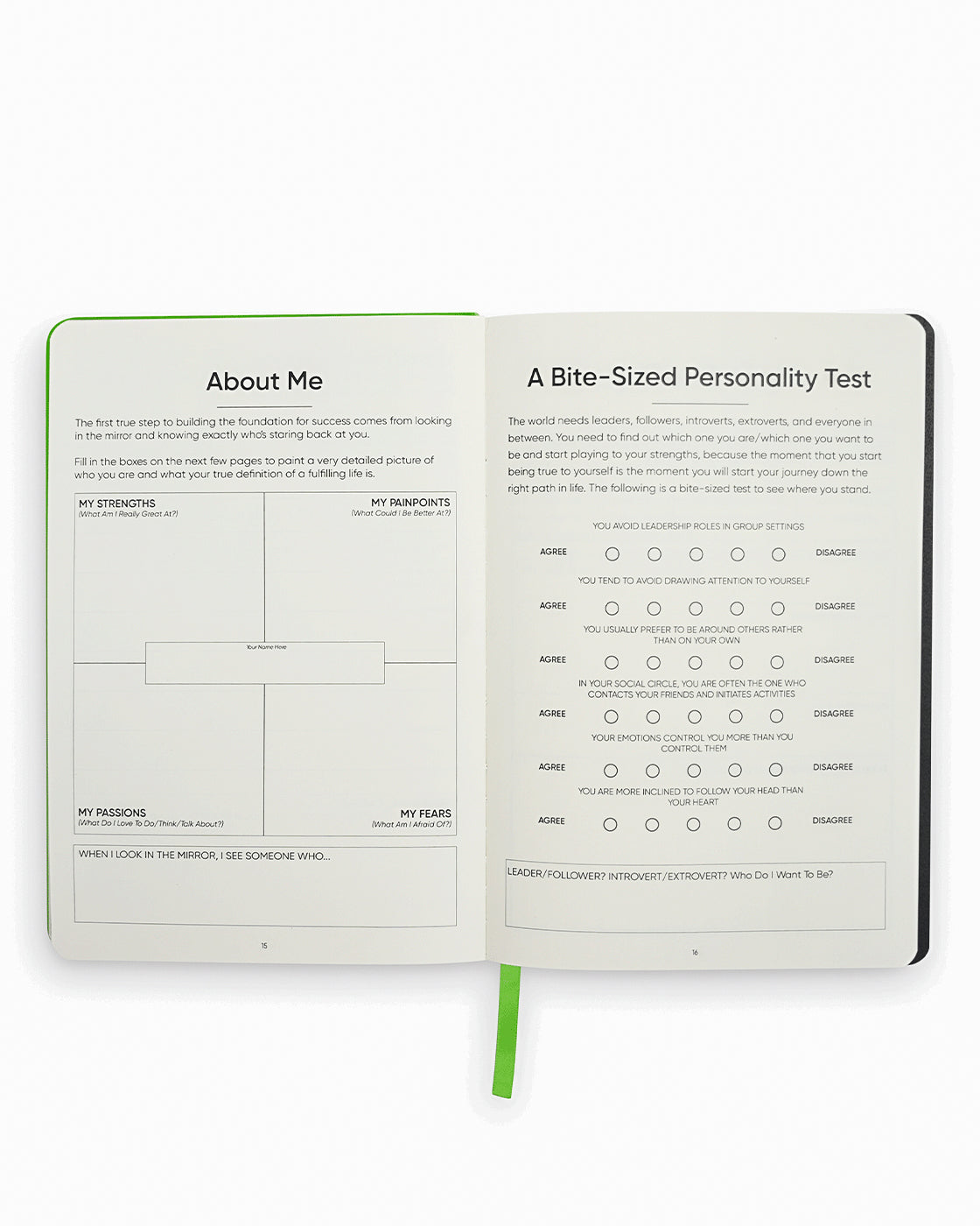 Goal Setting Journal