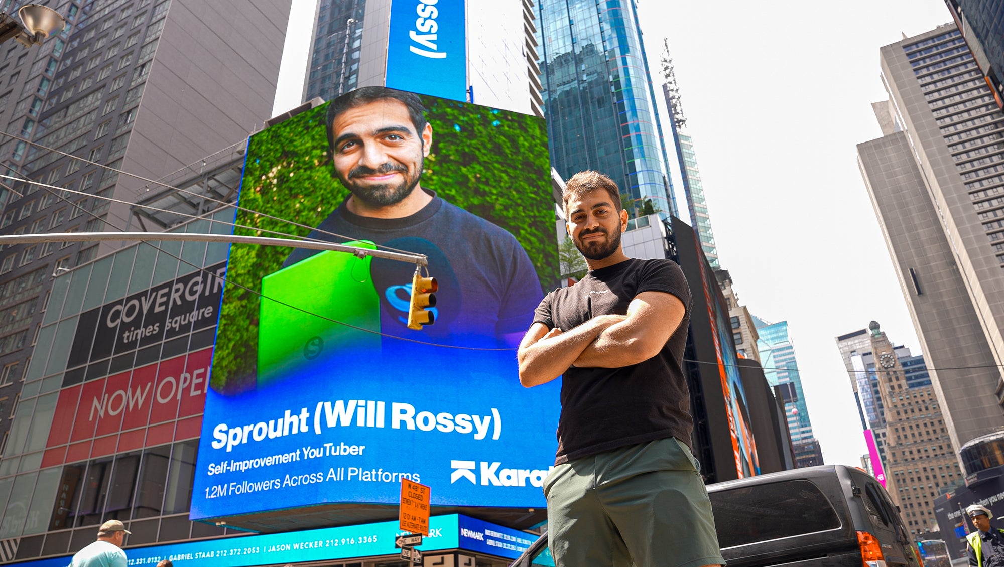 I Was Featured On A Billboard In Times Square, NYC.