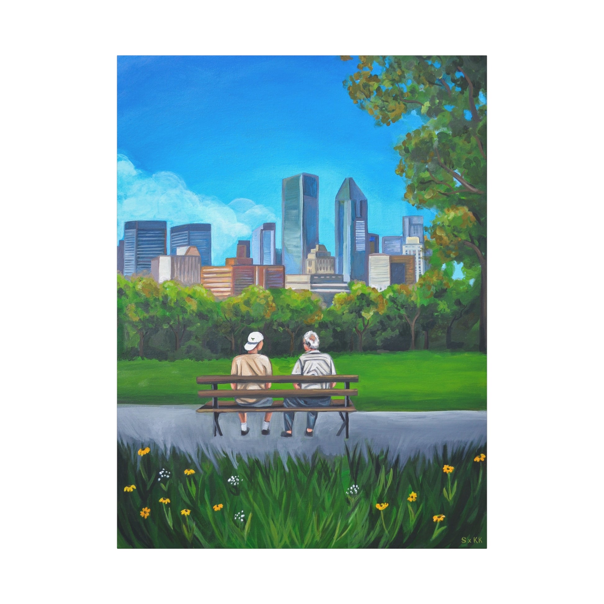 A Conversation About Life Canvas Print - SprouhtPrintify