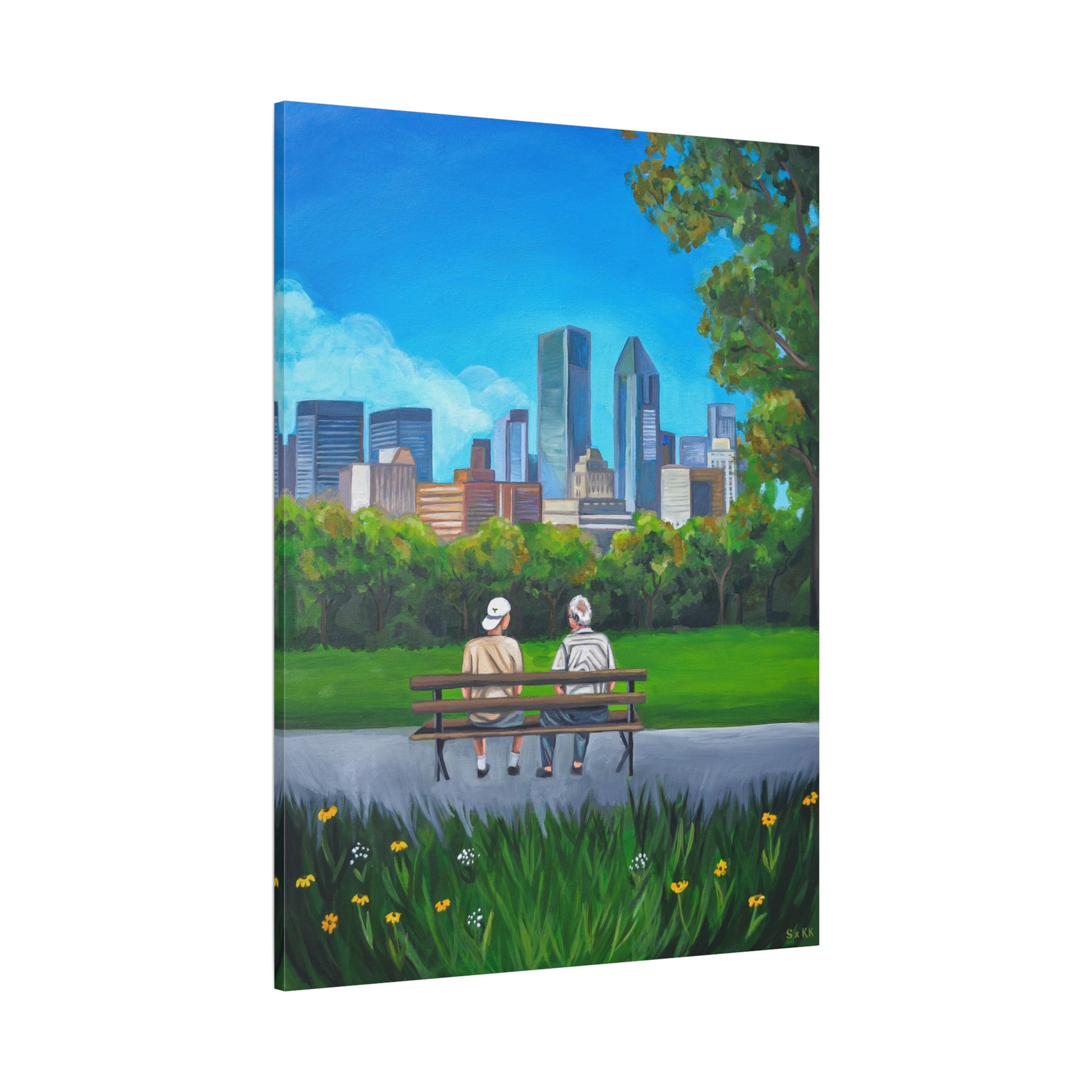 A Conversation About Life Canvas Print - SprouhtPrintify